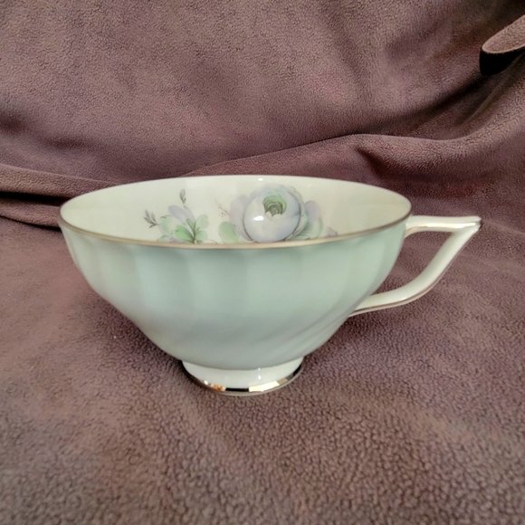 Royal Tettau Dawn Rose Footed Cup - Picture 1 of 4